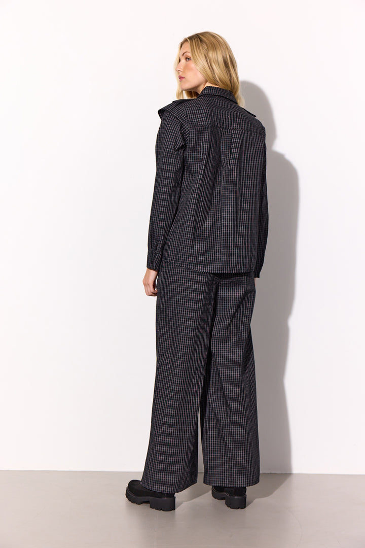 HUNKØN Luca Trousers Bukser Black