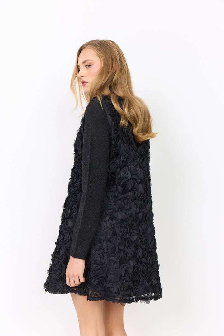 HUNKØN Marianne Dress Kjoler Black