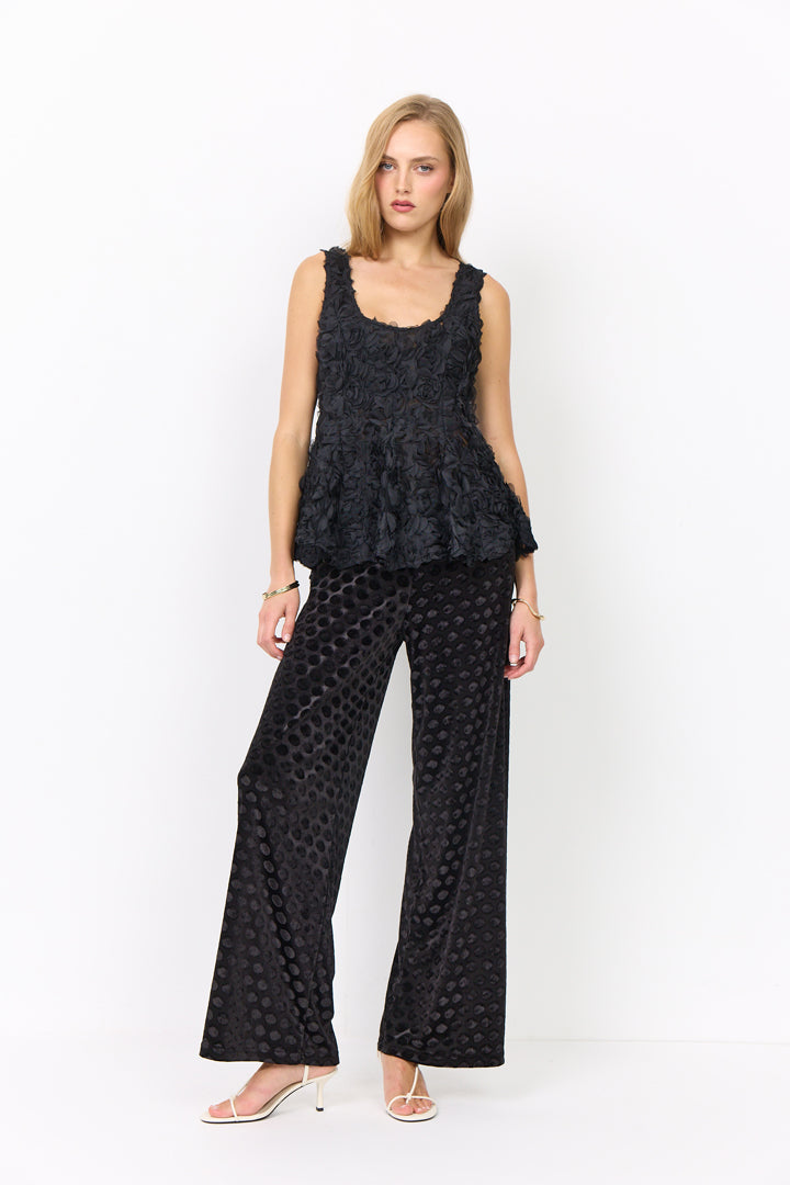 HUNKØN Marianne Top Toppe Black