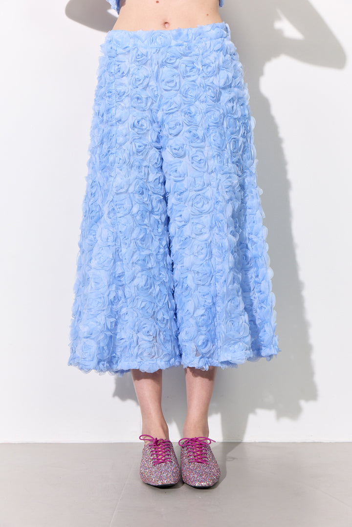 HUNKØN Marianne Trousers Bukser Blue
