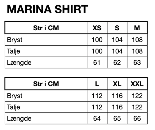 HUNKØN Marina Shirt Skjorter Ocean Life Art Print