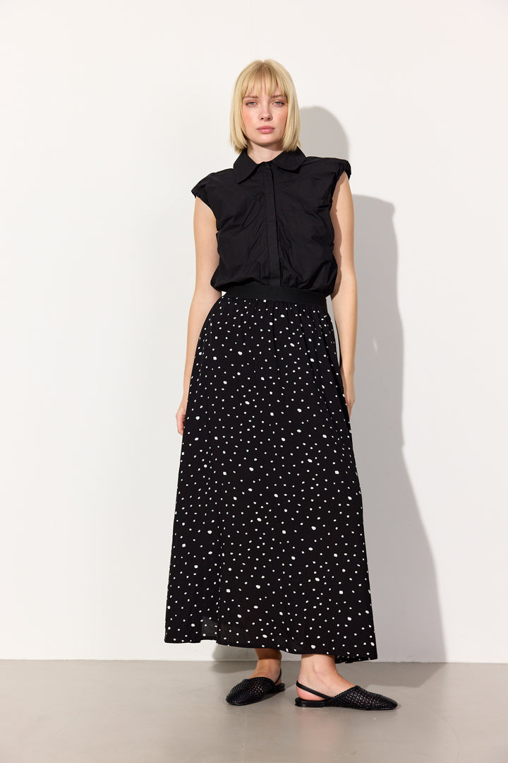 HUNKØN Marion Top Toppe Black