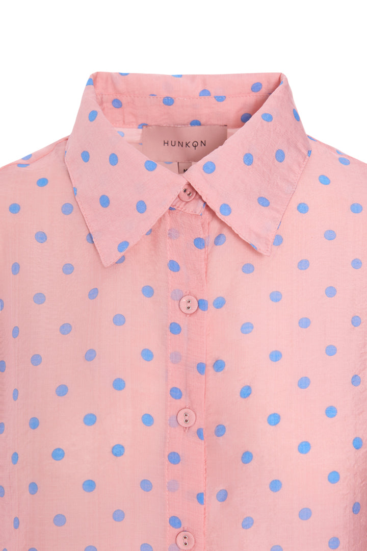 HUNKØN May Shirt Skjorter Soft Pink