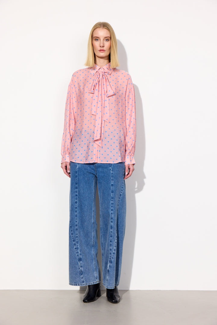 HUNKØN May Shirt Skjorter Soft Pink