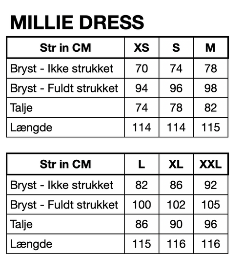 HUNKØN Millie Dress Kjoler Black