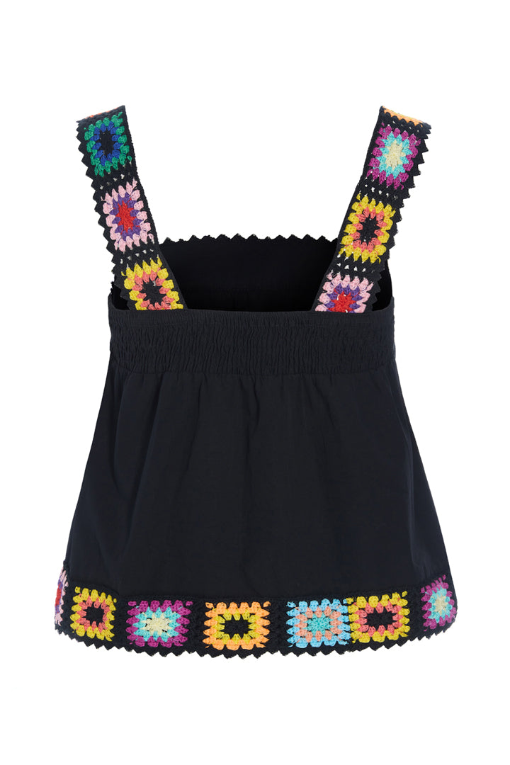 HUNKØN Millie Top Toppe Black