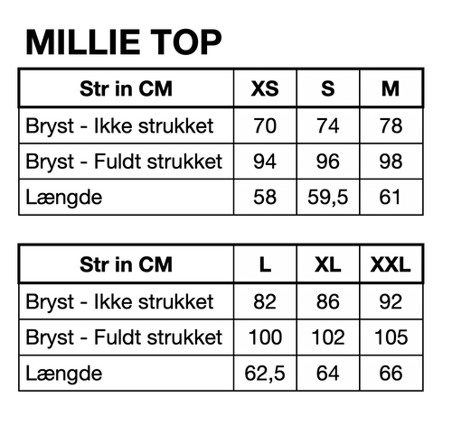 HUNKØN Millie Top Toppe White