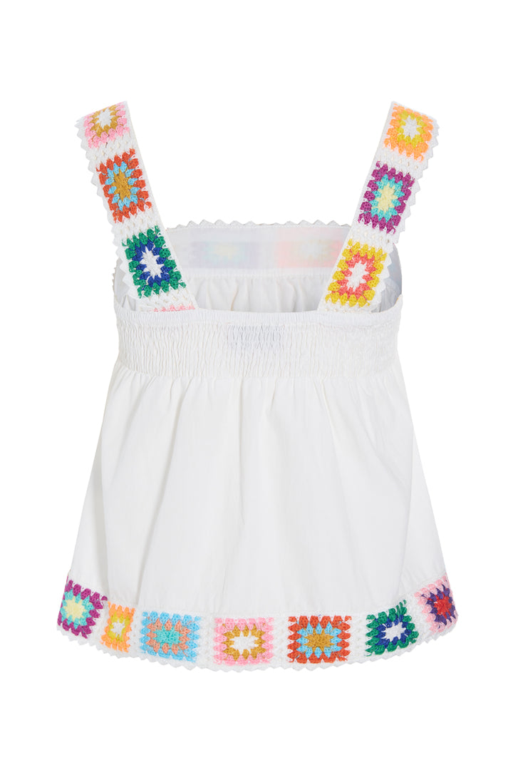 HUNKØN Millie Top Toppe White