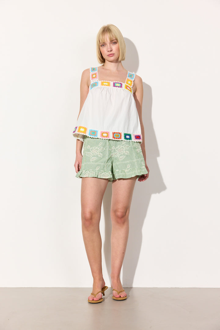 HUNKØN Millie Top Toppe White