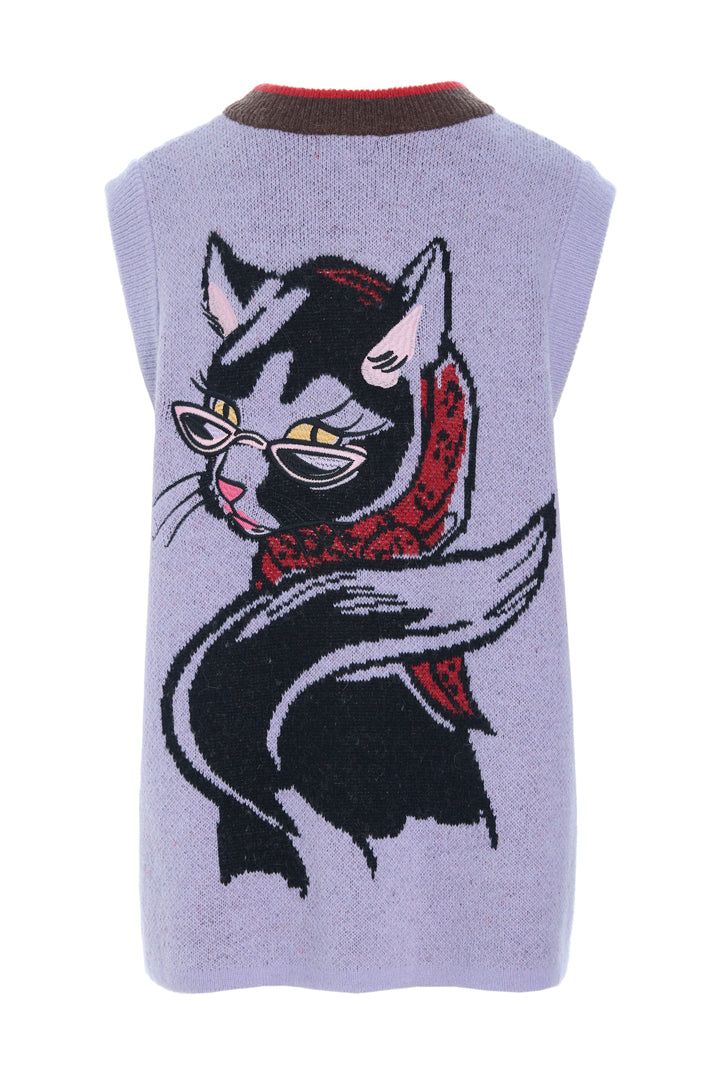 HUNKØN Morris Vest Vests Lavender