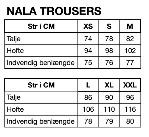 HUNKØN Nala Denim Trousers Bukser Stonewash Denim