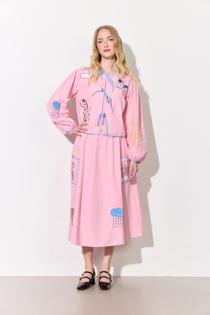 HUNKØN Nicole Shirt Skjorter Pink