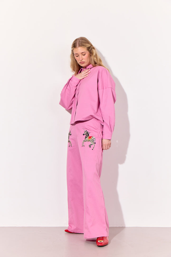 HUNKØN Electra Shirt Skjorter Pink
