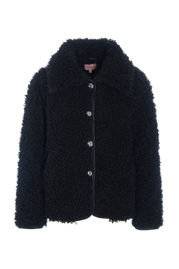 HUNKØN Olga Jacket Jakker Black