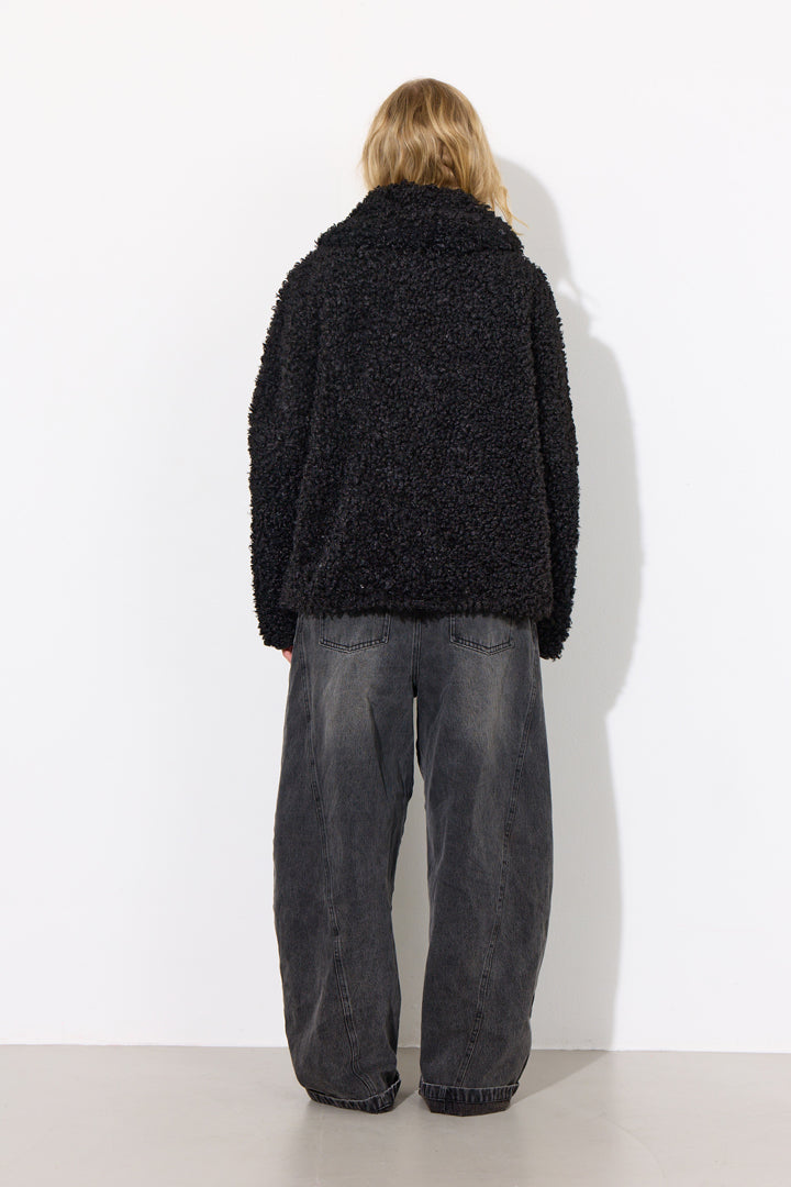 HUNKØN Olga Jacket Jakker Black