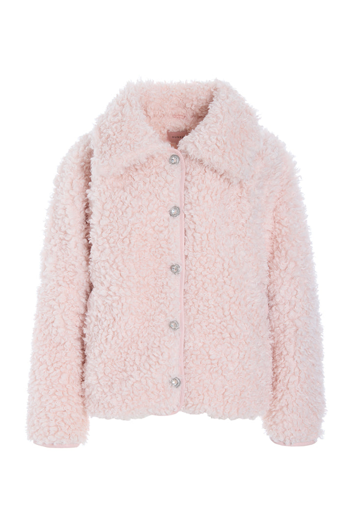 HUNKØN Olga Jacket Jakker Soft Pink