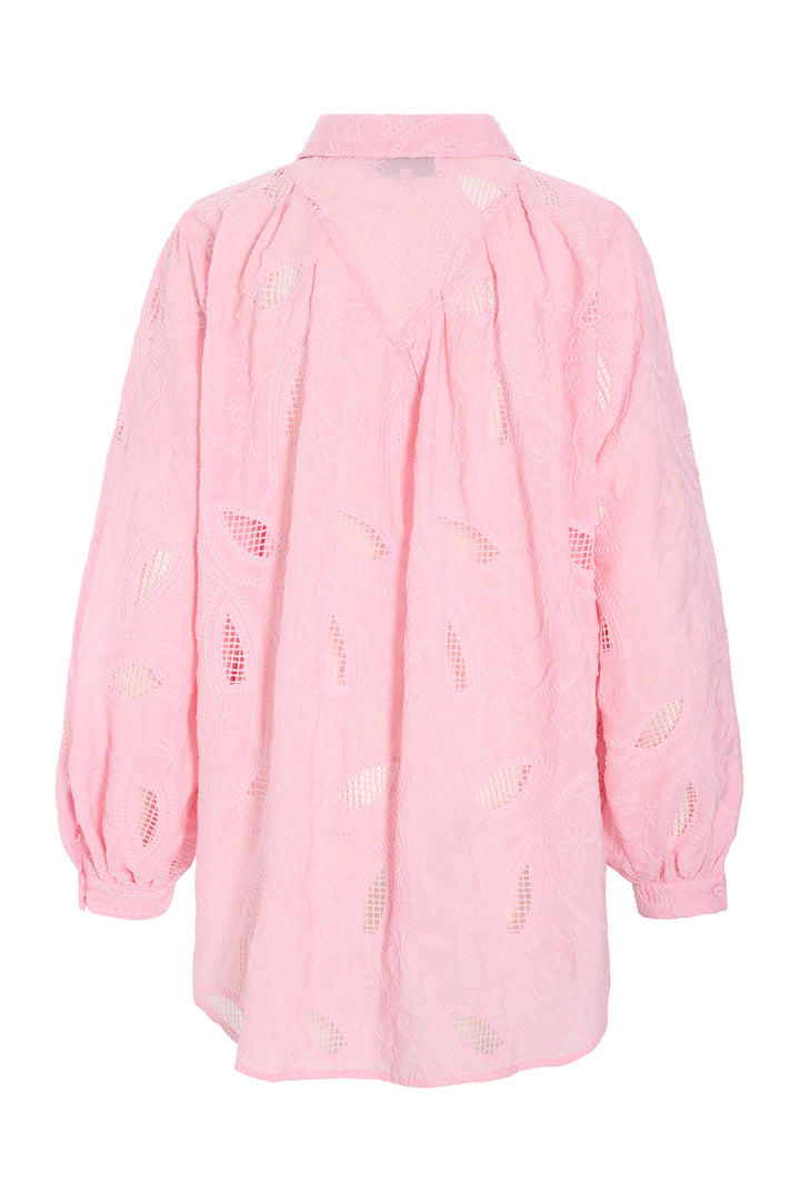 HUNKØN Orla Shirt Skjorter Pink