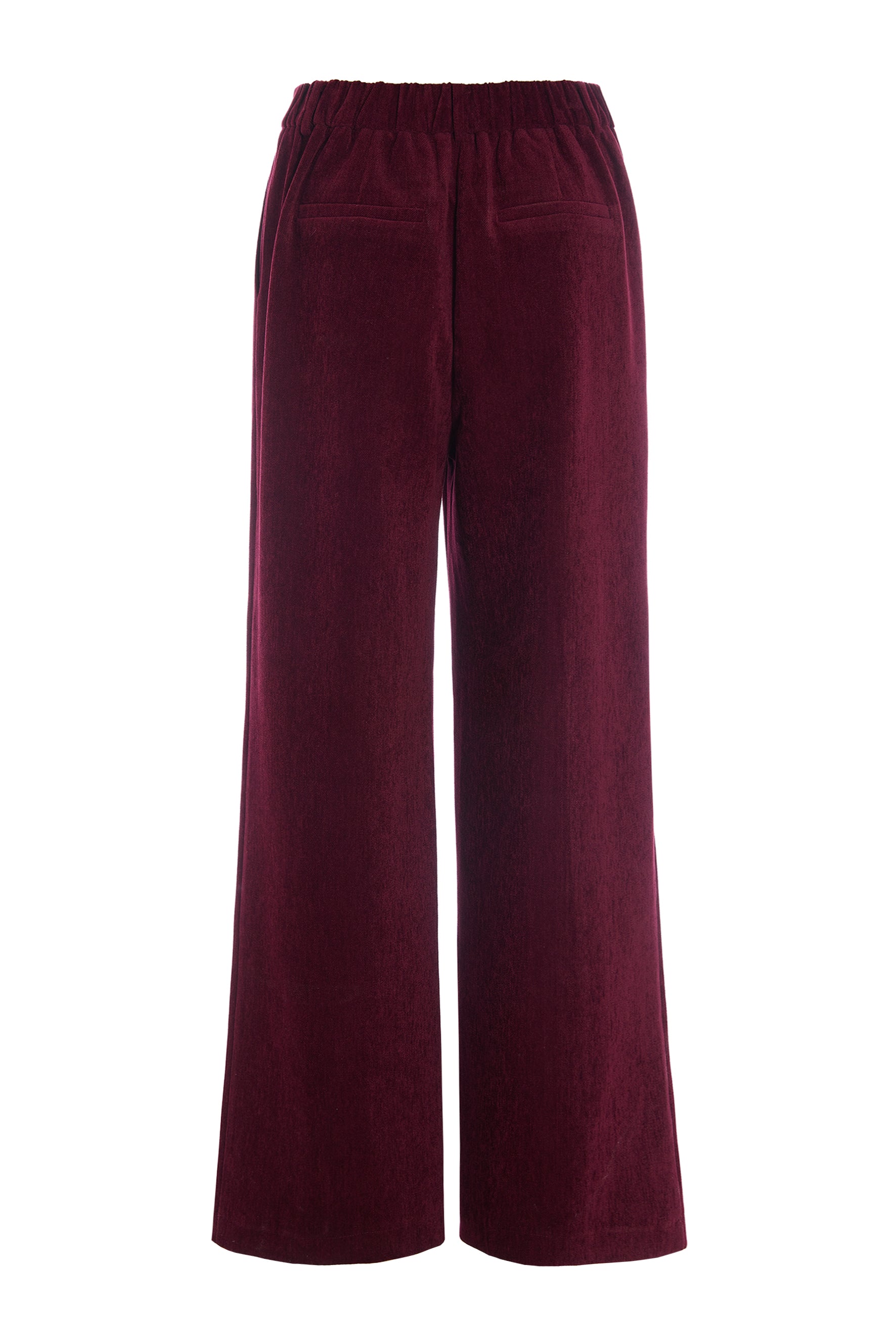 HUNKØN Petra Trousers Bukser Burgundy