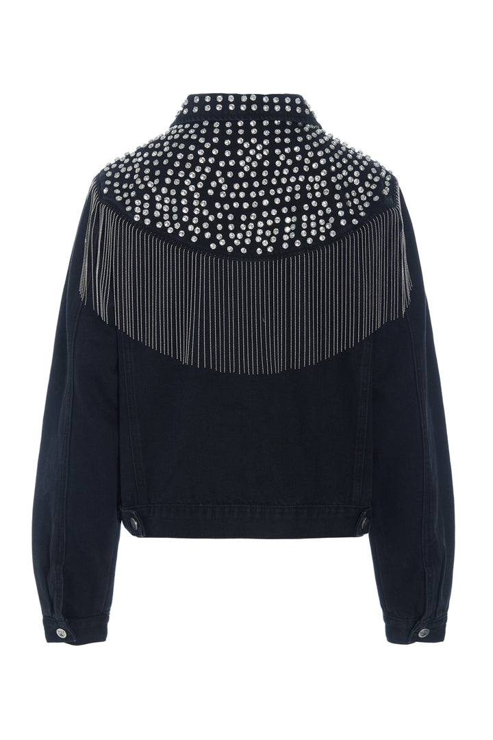 HUNKØN Priya Gem Jacket Jakker Black Denim