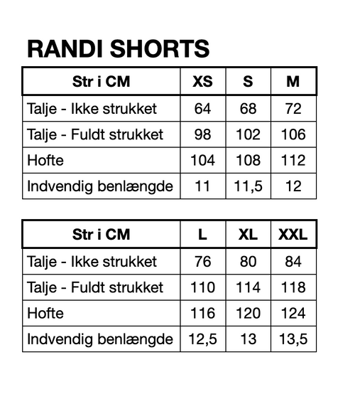 HUNKØN Randi Shorts Shorts Green Striped