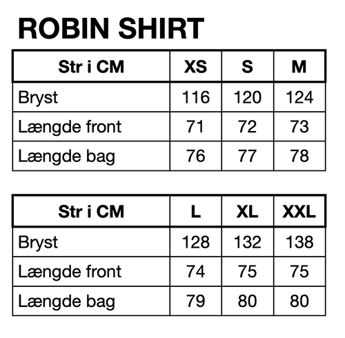 HUNKØN Robin Shirt Skjorter Blue Metallic