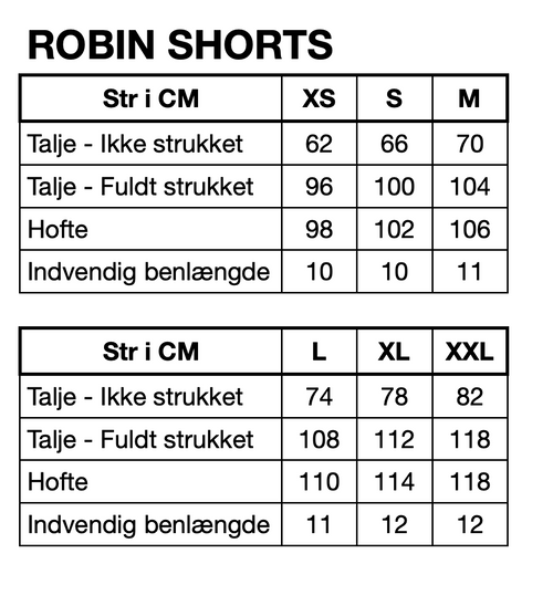 HUNKØN Robin Shorts Shorts Blue Metallic