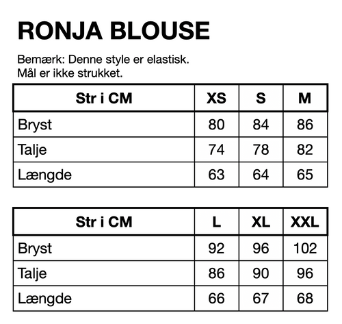 HUNKØN Ronja Blouse Bluser Lavender