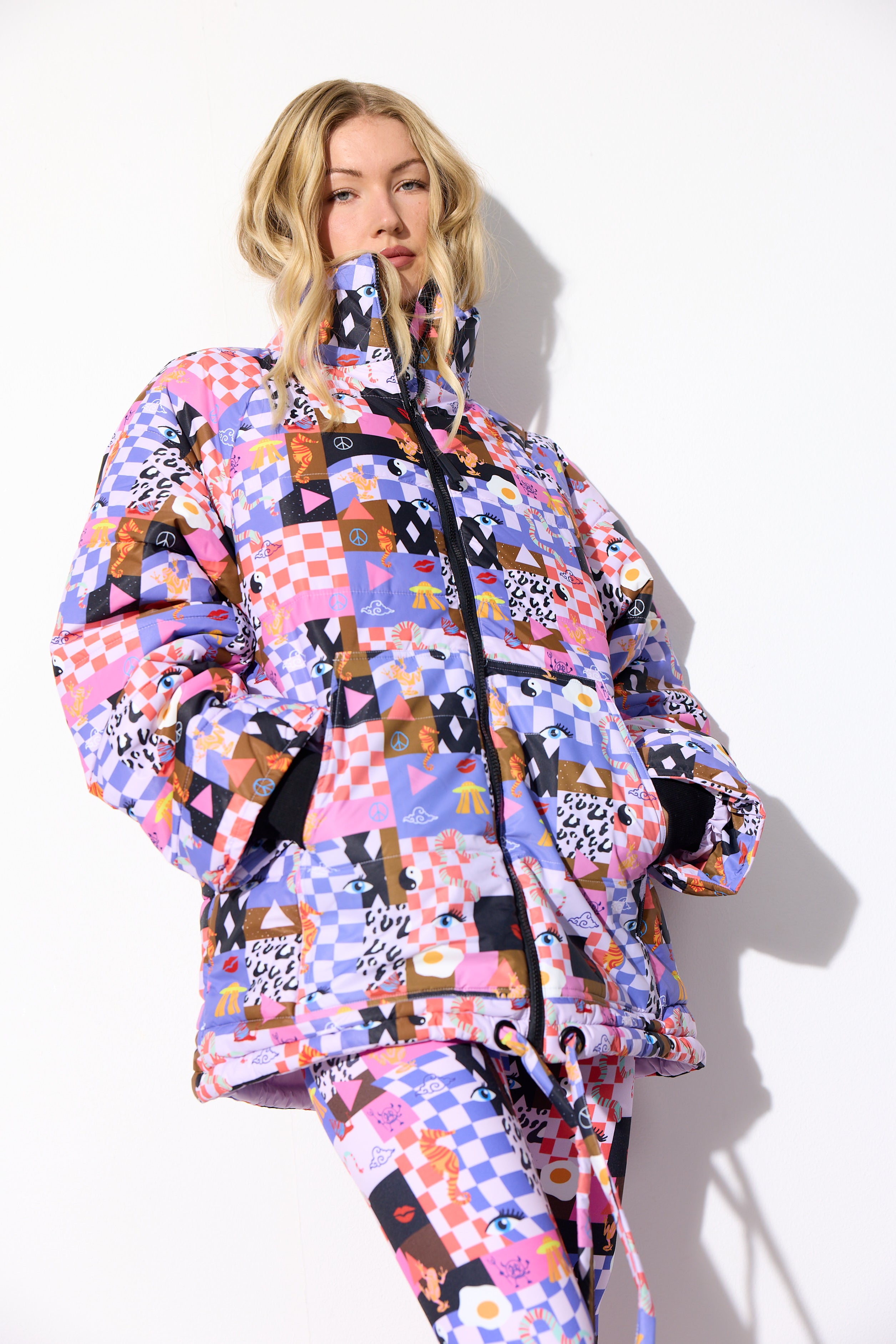 HUNKØN Roxanna Jacket Jakker Multiverse Art Print