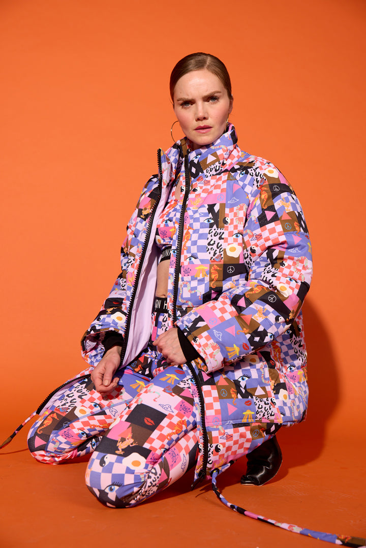 HUNKØN Roxanna Jacket Jakker Multiverse Art Print