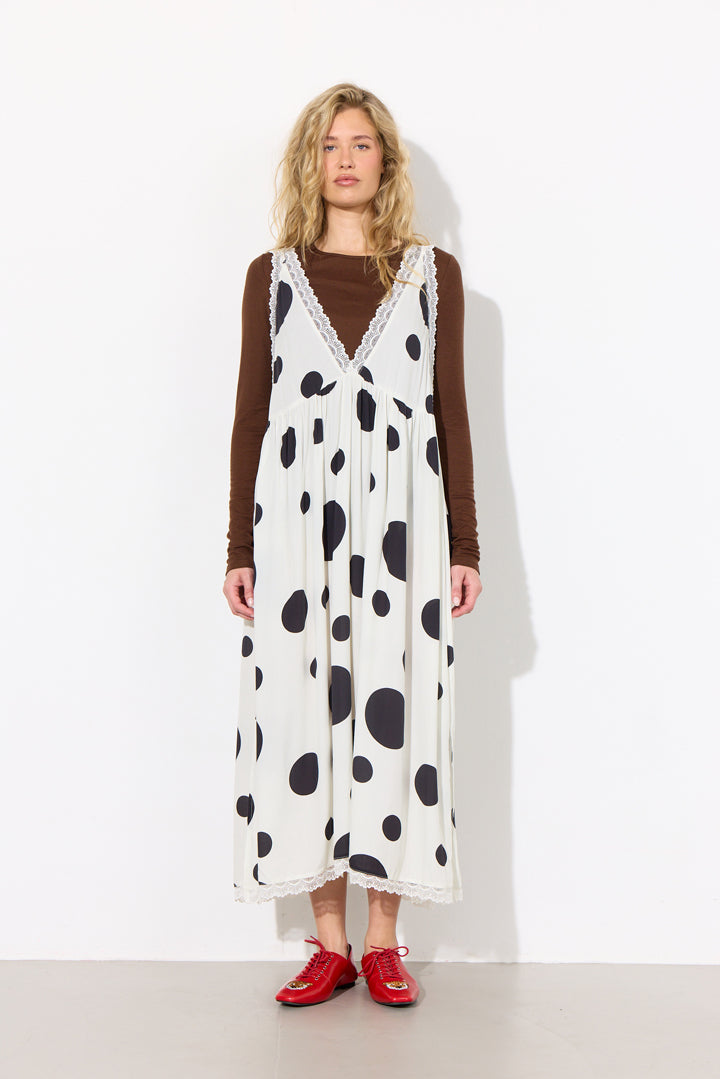 HUNKØN Salem Dress Kjoler White