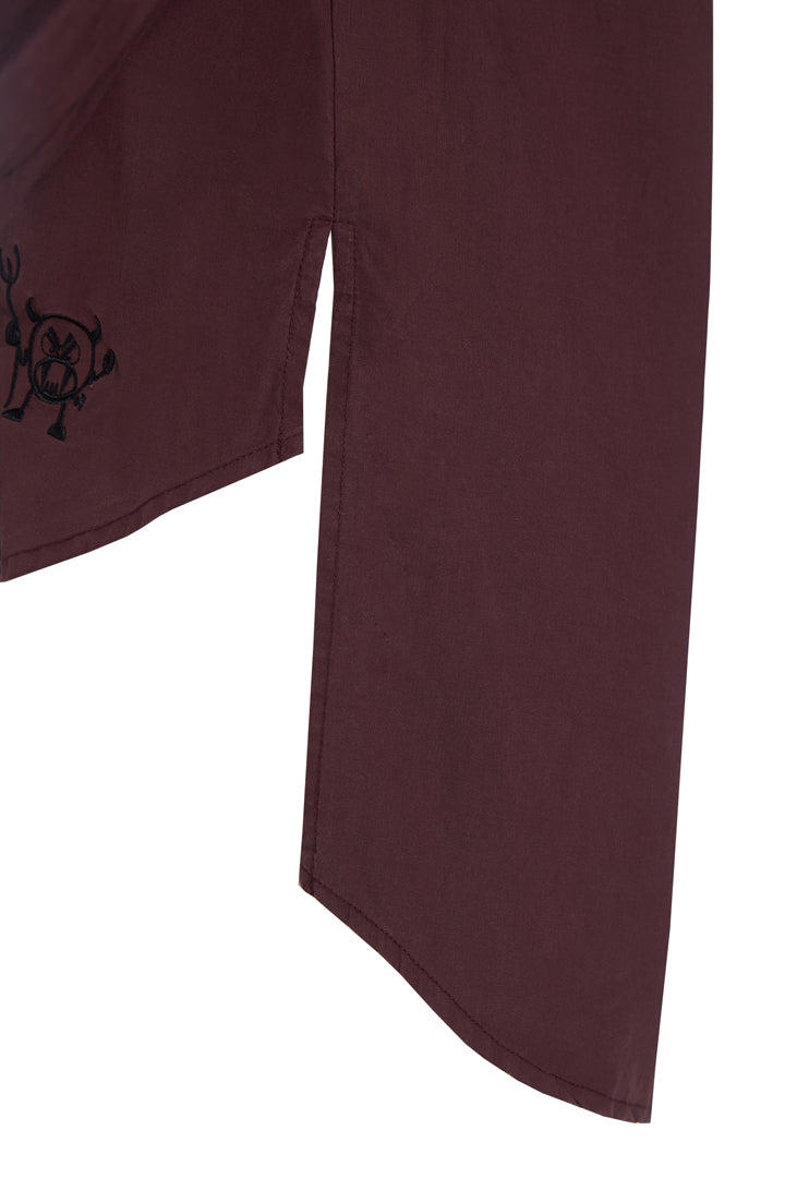 HUNKØN Sasha Shirt Skjorter Brown