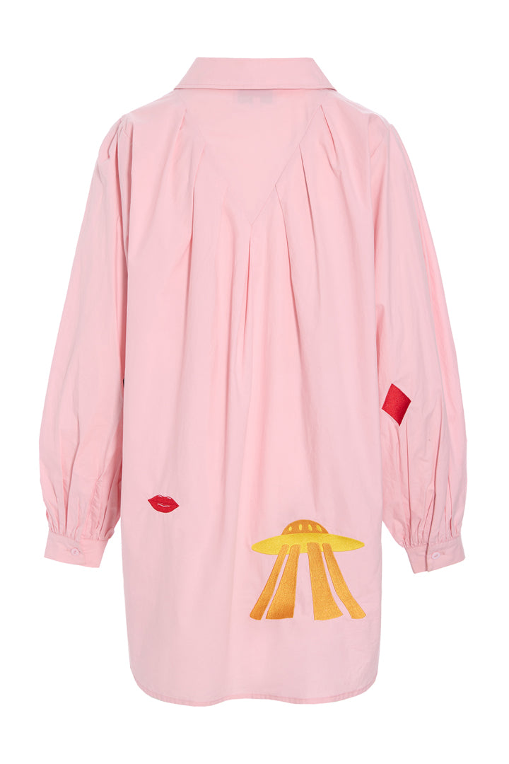 HUNKØN Sasha Shirt Skjorter Pink