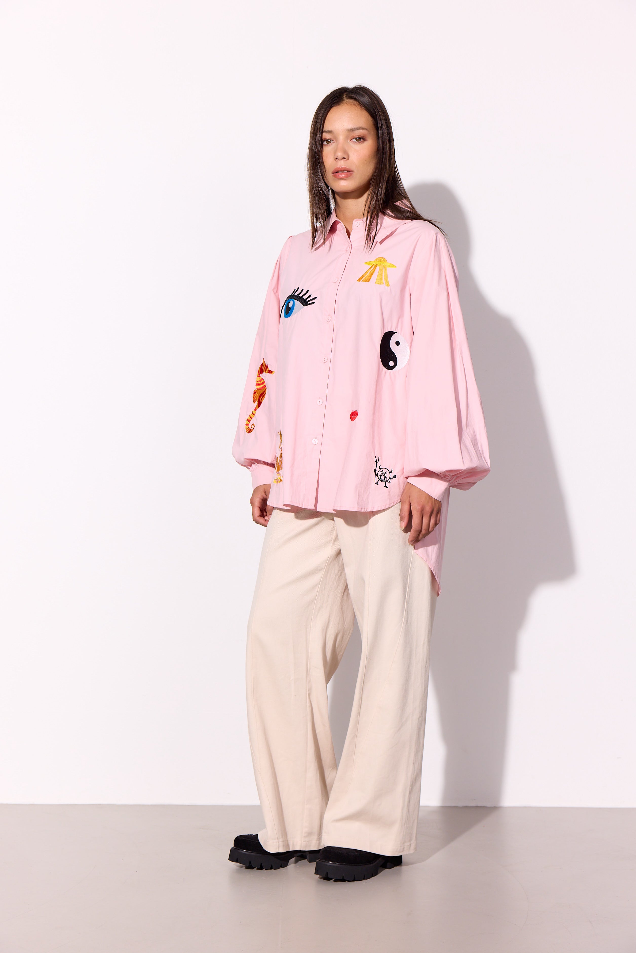 HUNKØN Sasha Shirt Skjorter Pink