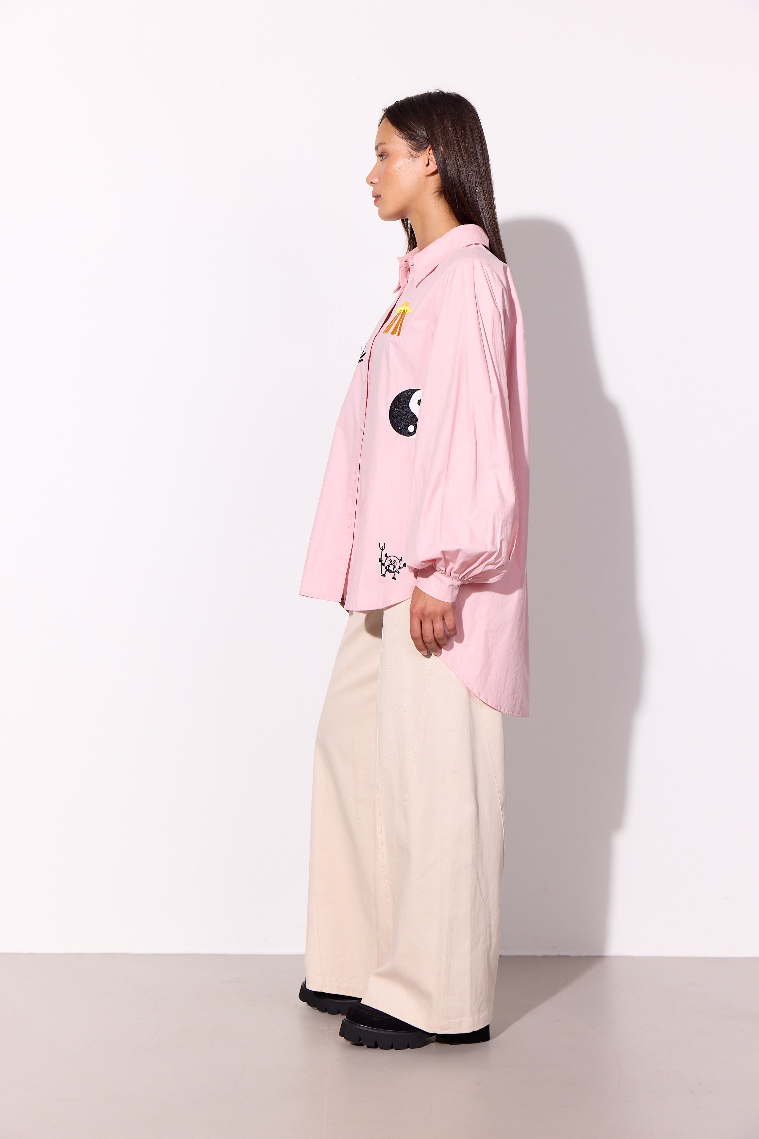 HUNKØN Sasha Shirt Skjorter Pink