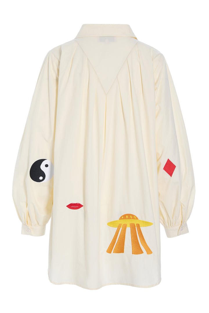 HUNKØN Sasha Shirt Skjorter White
