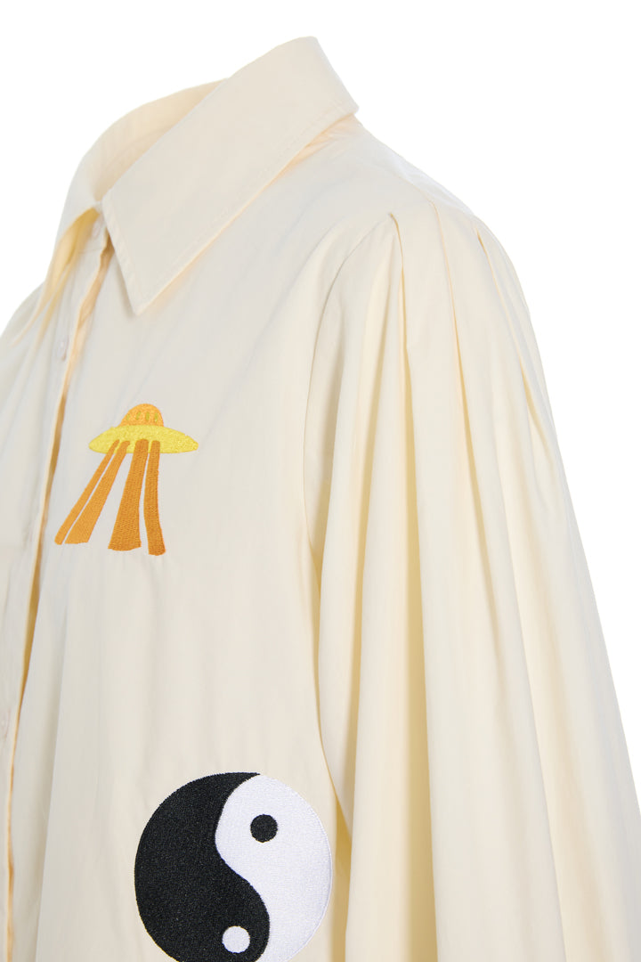 HUNKØN Sasha Shirt Skjorter White