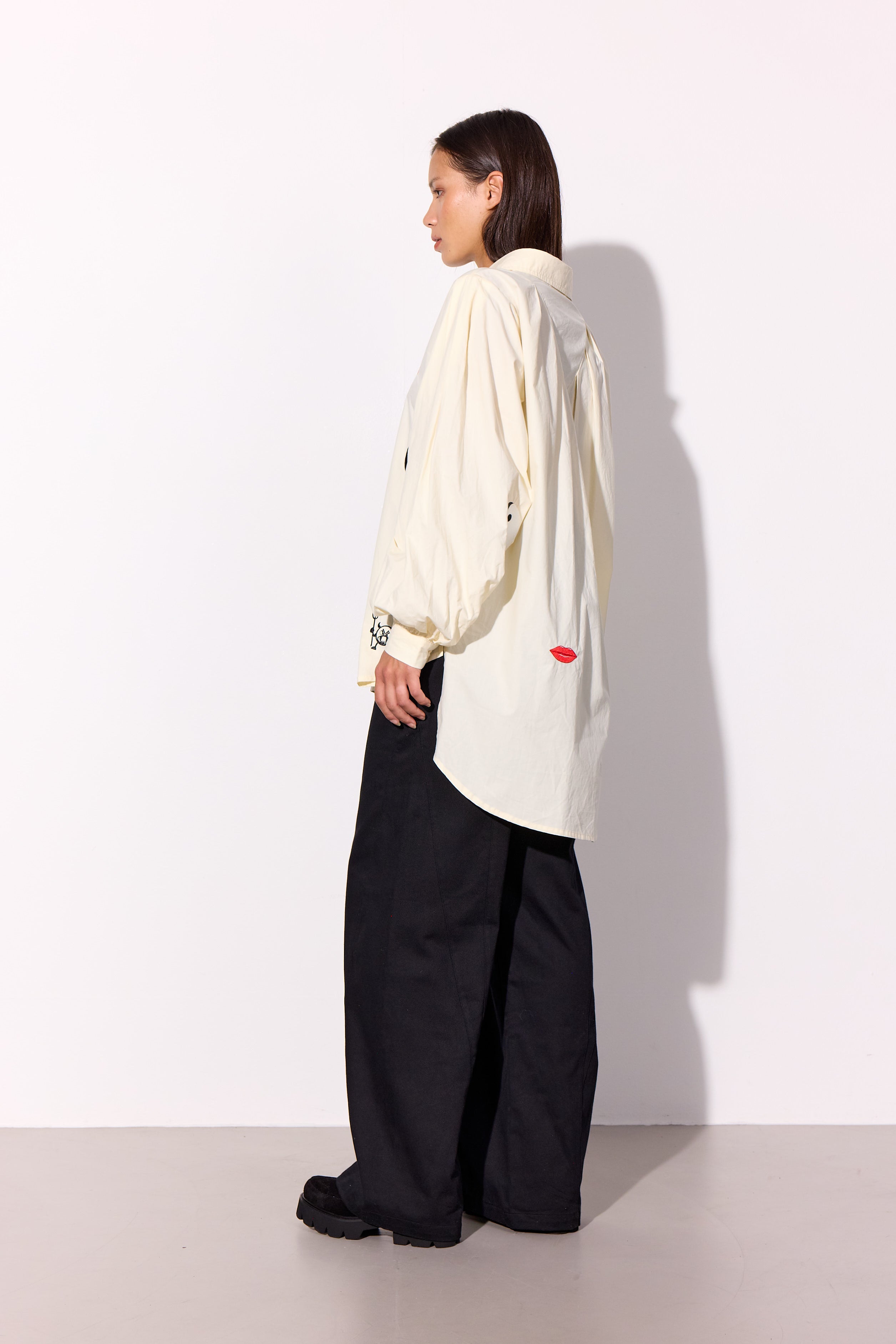 HUNKØN Sasha Shirt Skjorter White