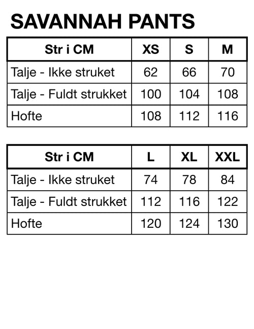 HUNKØN Savannah Pants Sweatpants Zebra Striped