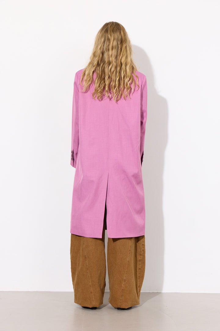 HUNKØN Sia Coat Frakker Dusty Rose
