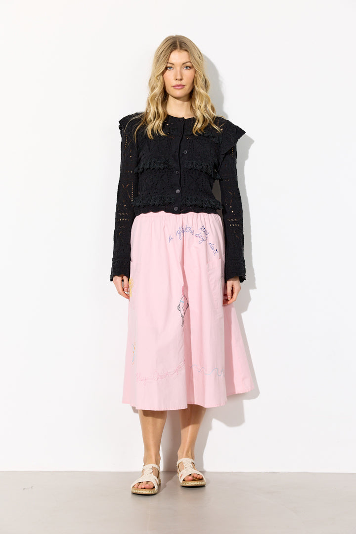 HUNKØN Sienna Knit Cardigan Cardigans Black