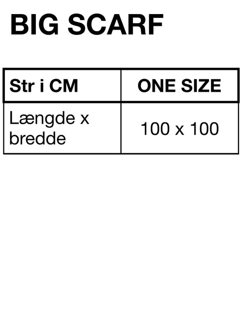 HUNKØN Spirit Snake Big Scarf Accessories Cream