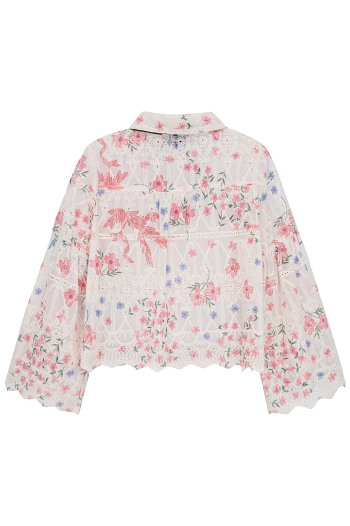 HUNKØN Tatiana Shirt Skjorter White