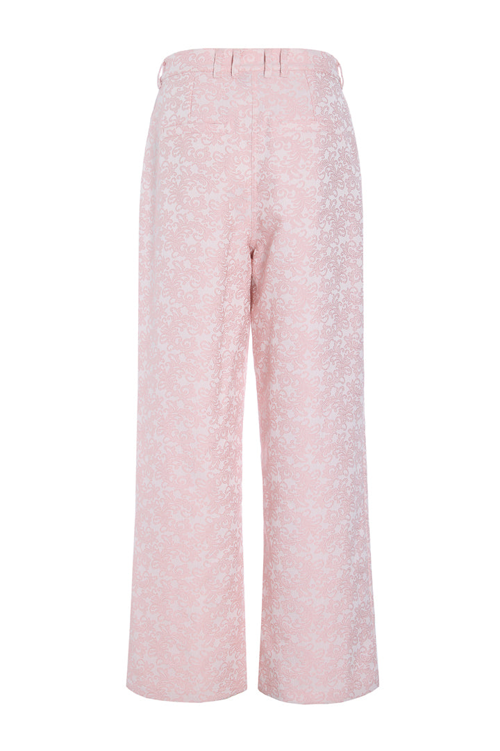 HUNKØN Thora Trousers Bukser Soft Pink