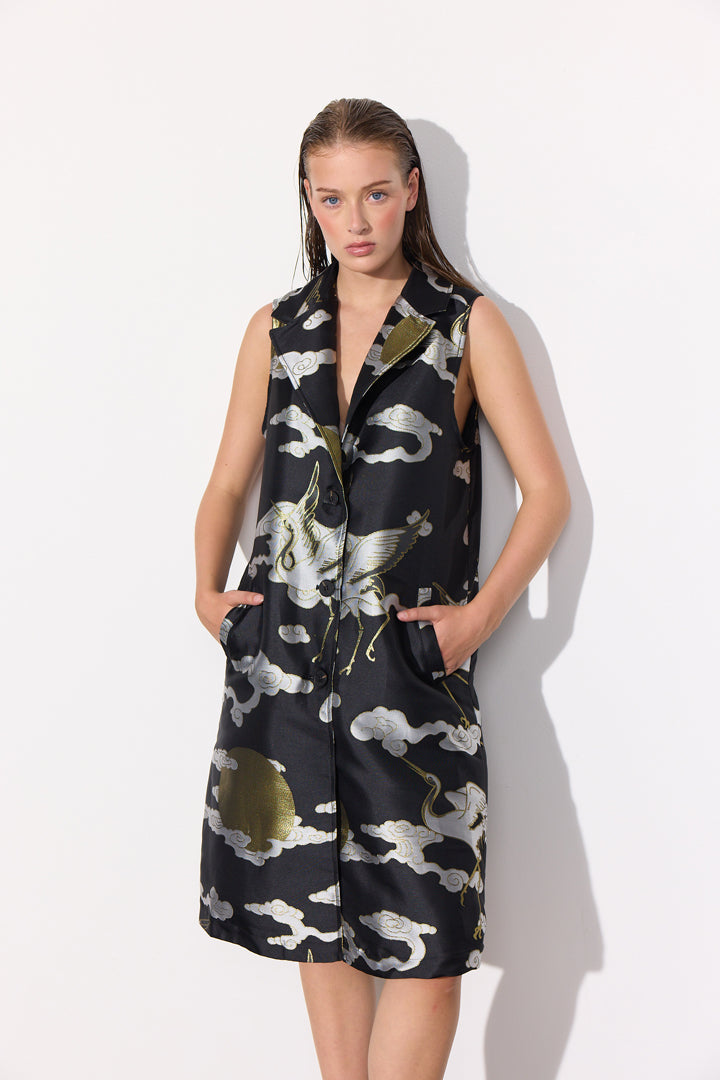 HUNKØN Tracy Vest Vests Black