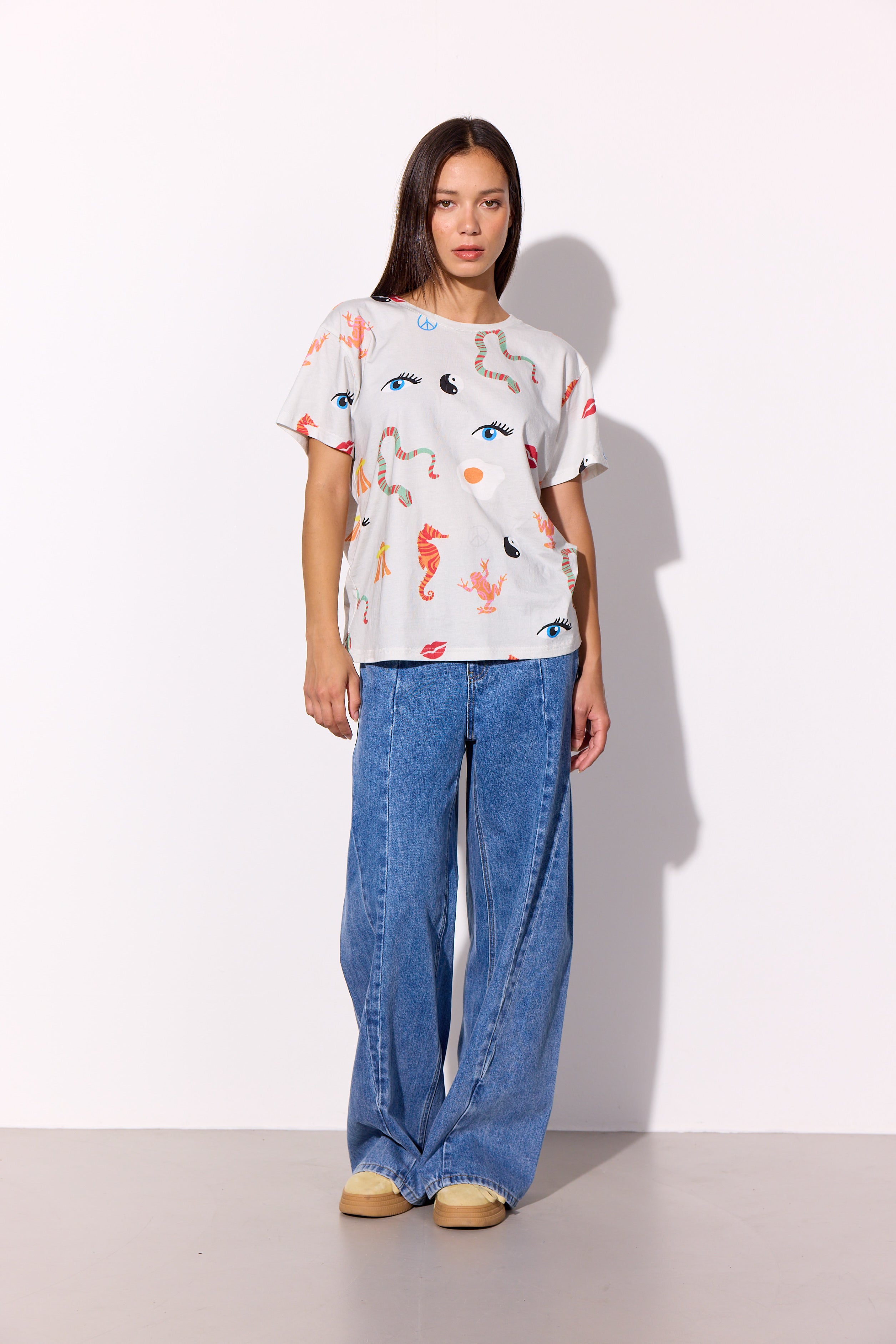 HUNKØN Trippy T-shirt T-shirts Trippy Tales Art Print