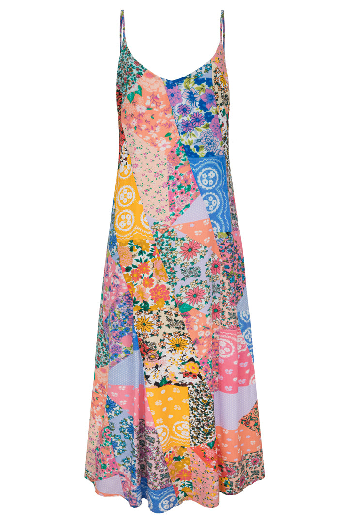 HUNKØN Una Dress Kjoler Patchwork