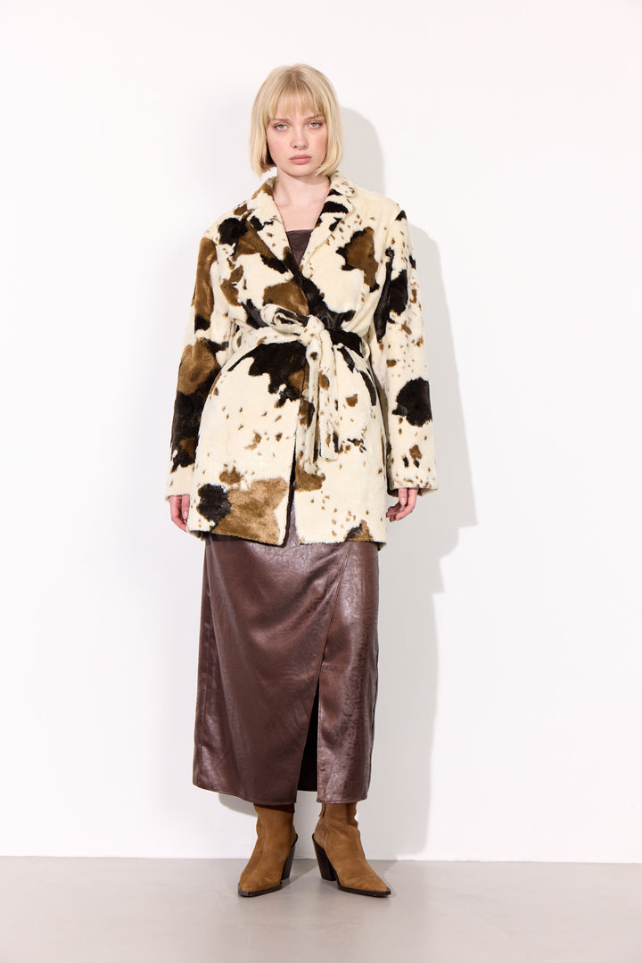 HUNKØN Valentina Jacket Jakker Cow