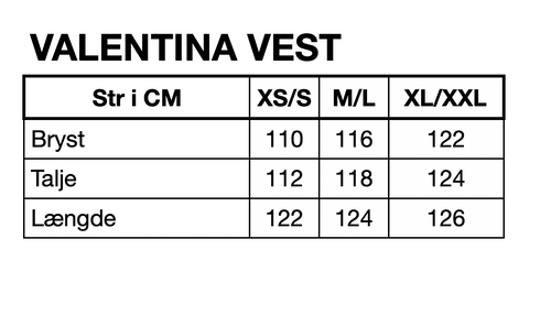 HUNKØN Valentina Vest Vests Cow