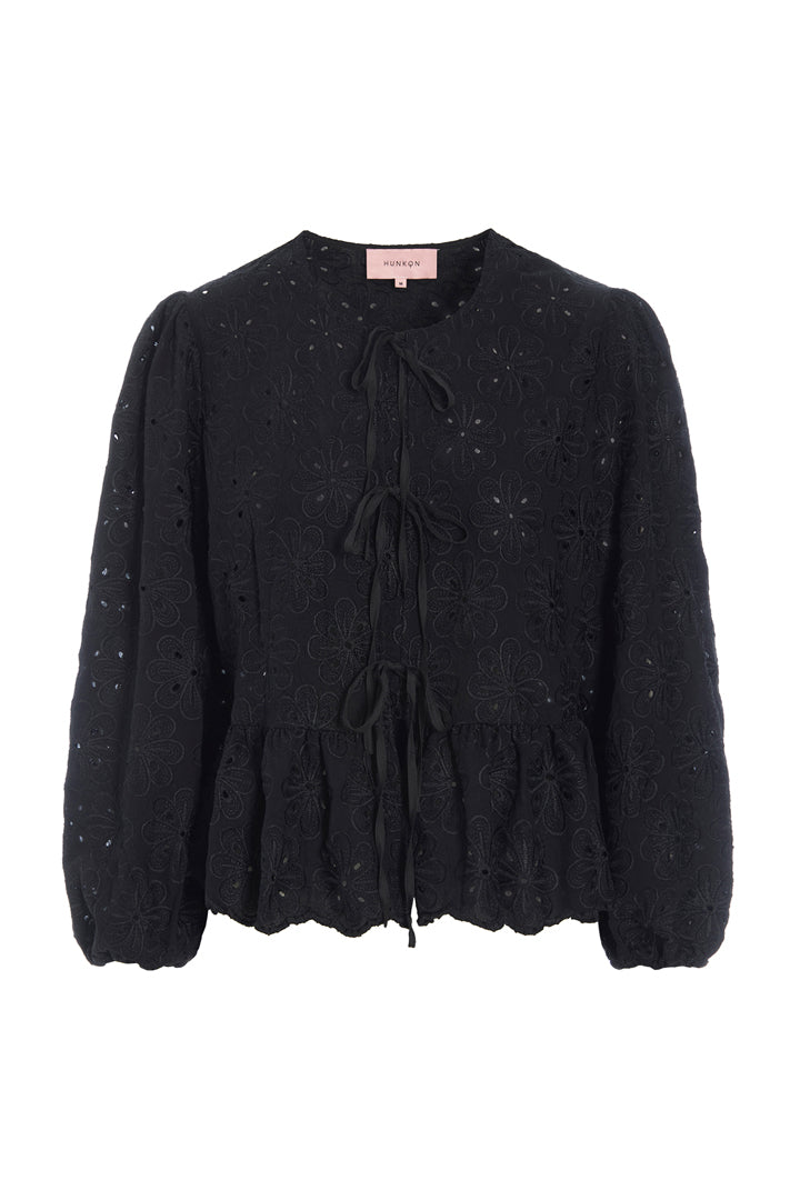 HUNKØN Vanya Shirt Skjorter Black