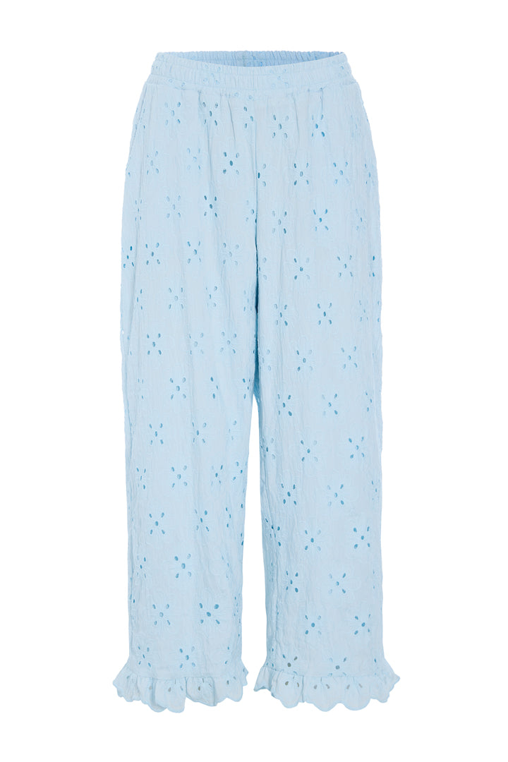 HUNKØN Vanya Trousers Bukser Light Blue